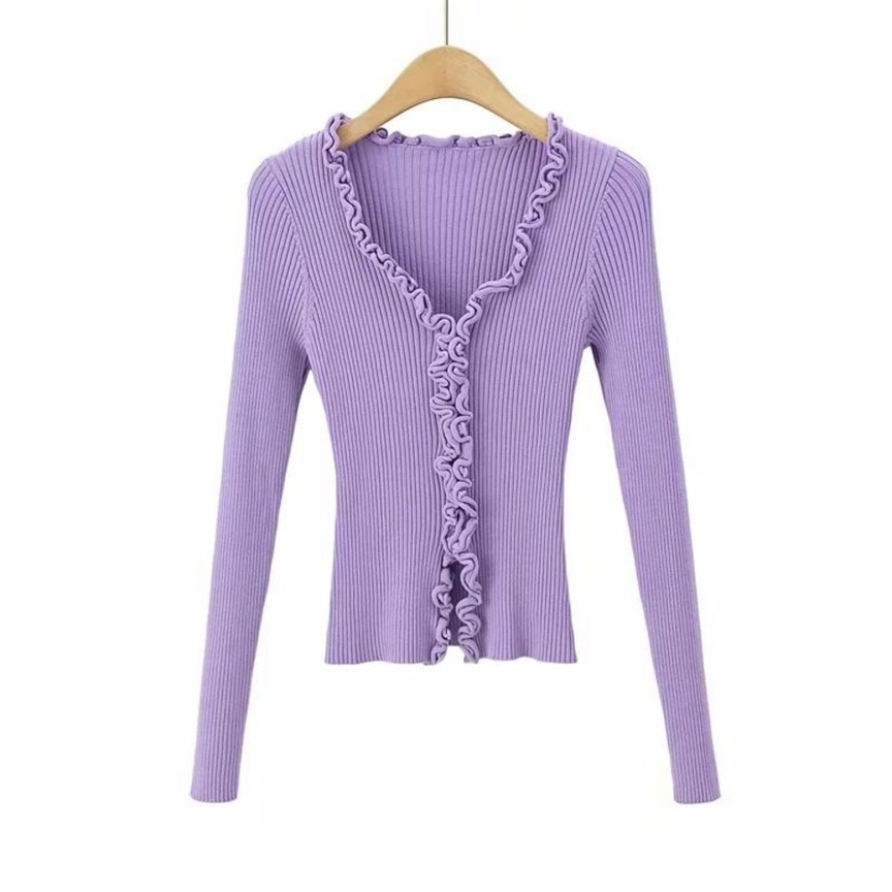 Lavender cardigan